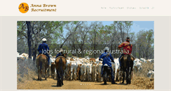 Desktop Screenshot of annabrownrecruitment.com